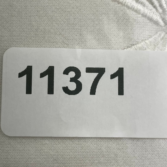 ASRV Hoodie Mens Large White Longline Terry Pullover Gym Athletic Slim-Fit - Picture 12 of 12